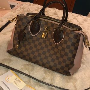 Louis Vuitton Normandy Satchel Damier